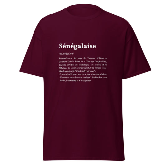 T-shirt Sénégalaise
