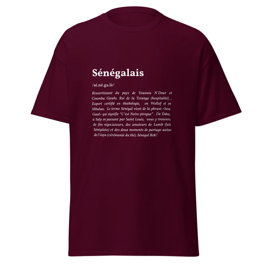 T-Shirt IDCULTURE - SENEGALAIS